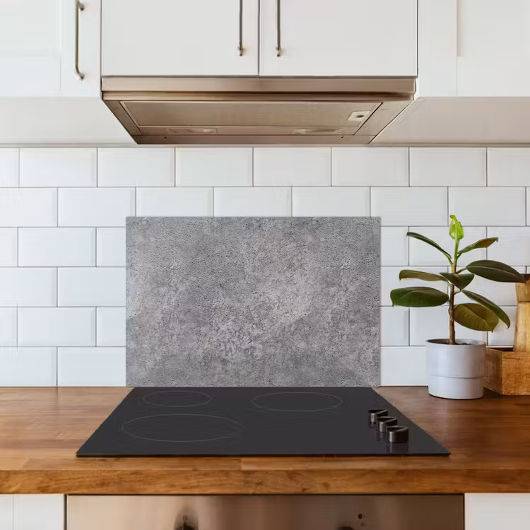 Spatscherm keuken - Patronen - Industrieel - Beton — 3