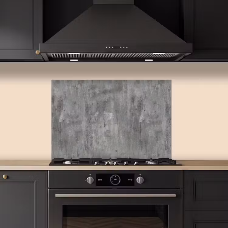 Spatscherm keuken - Roest - Beton - Patroon — 5