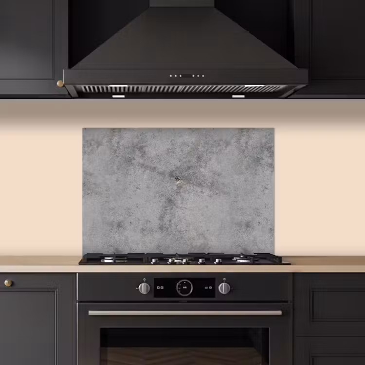 Spatscherm keuken - Beton - Grijs - Patronen — 5