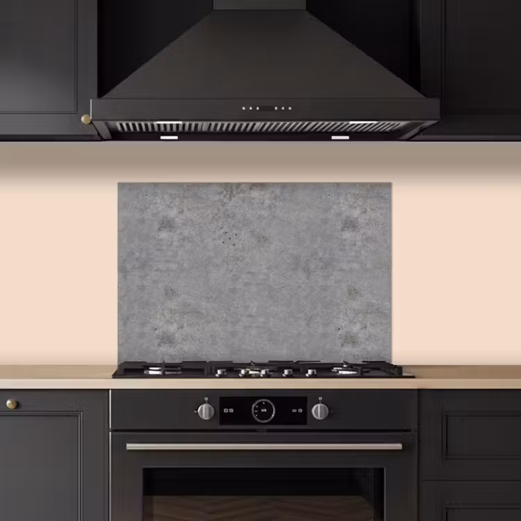 Spatscherm keuken - Beton - Industrieel - Patronen — 5