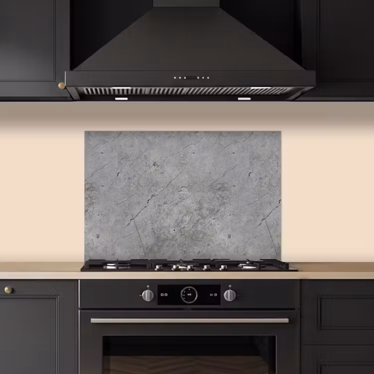 Spatscherm keuken - Patronen - Beton - Oud — 5