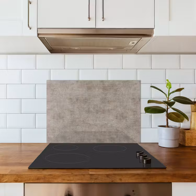 Spatscherm keuken - Retro - Beton - Patroon — 3