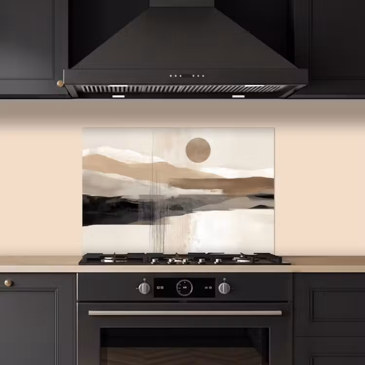 Spatscherm keuken - Minimalistisch - Landschap - Dimensie — 5