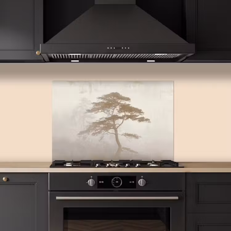 Spatscherm keuken - Boom - Oosterse stijl - Landschap — 5