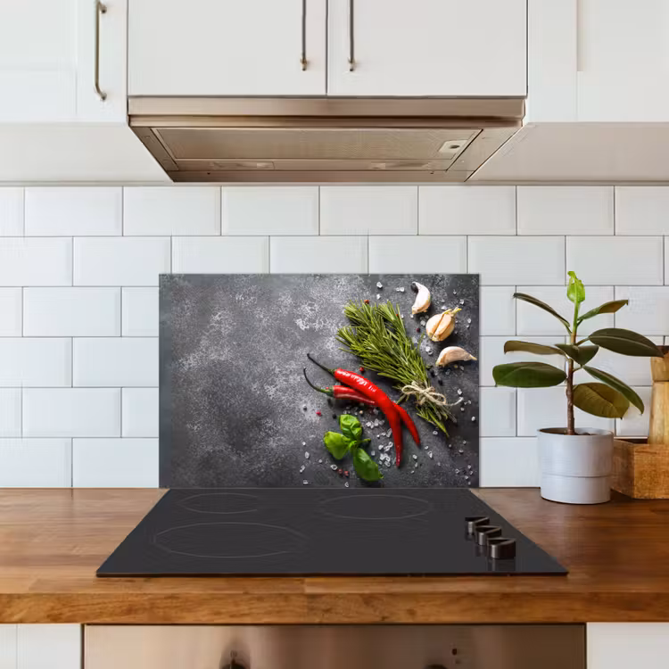 Spatscherm keuken - Contrast in Smaak en Textuur — 3