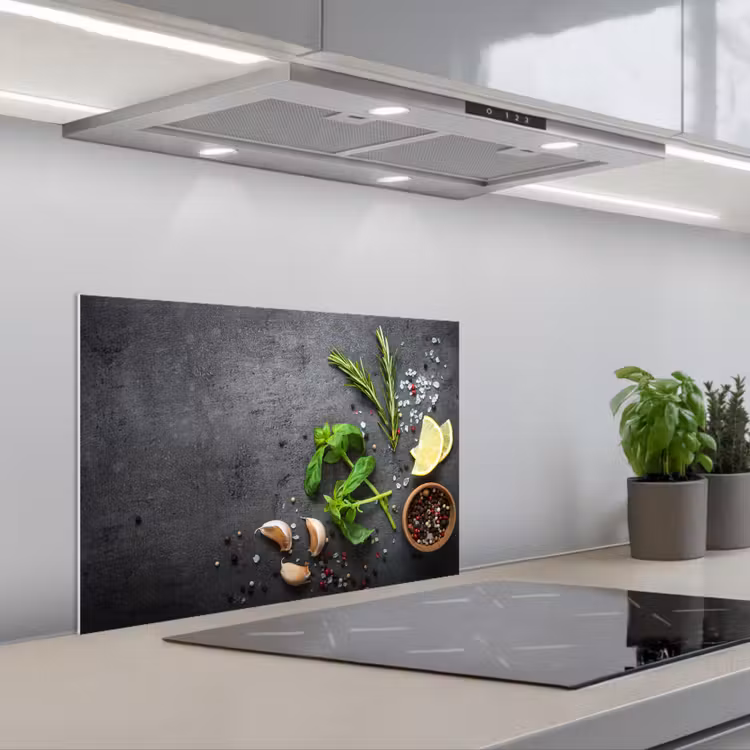 Spatscherm keuken - Gastronomisch Stilleven — 1