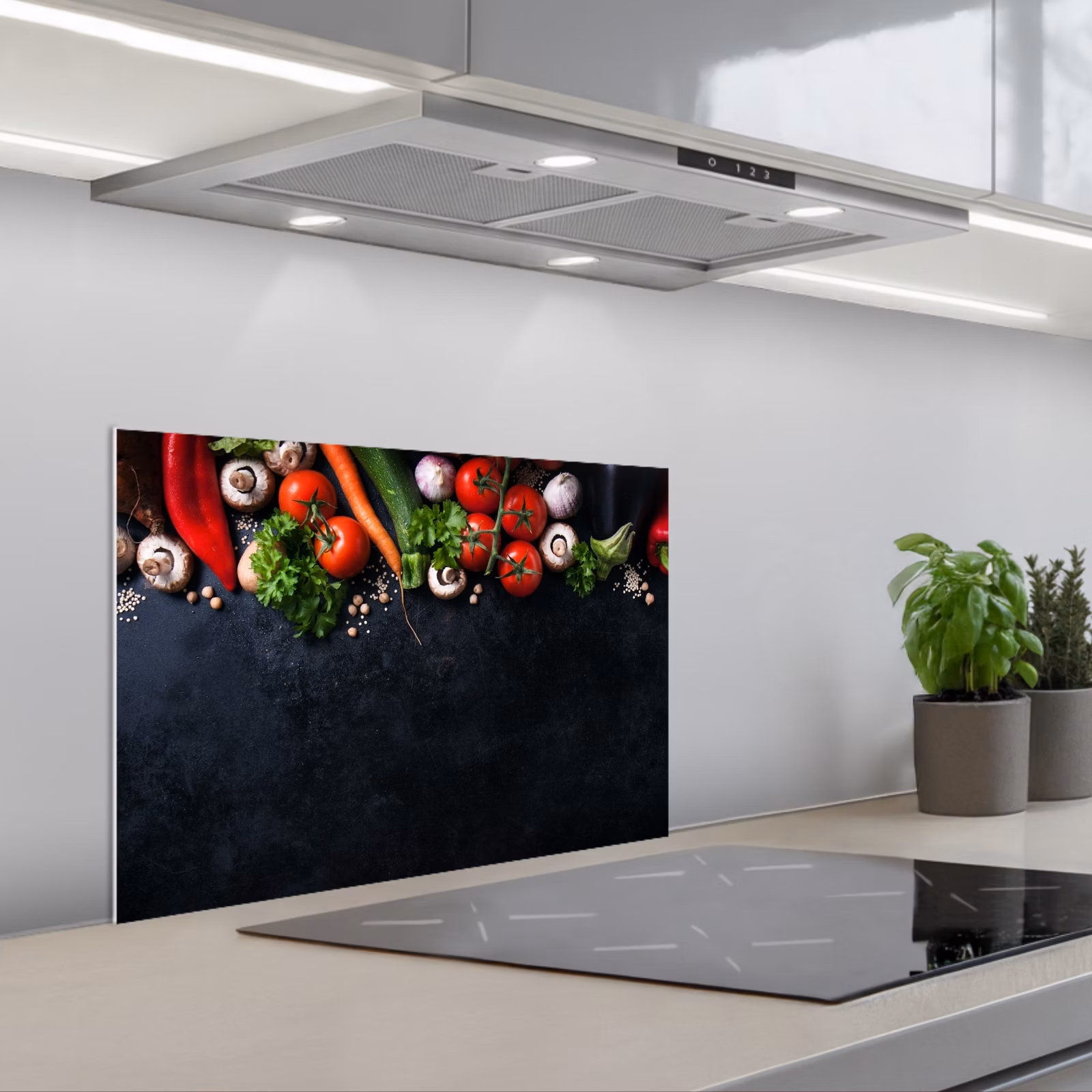 Spatscherm keuken - Verse Oogst in de Keuken — 1