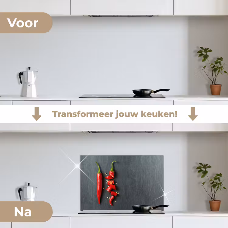 Spatscherm keuken - Het Spectrum van Pittigheid — 7