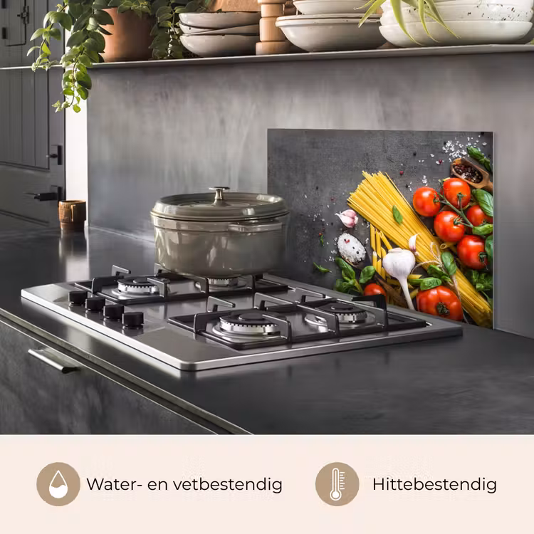 Spatscherm keuken - Italiaanse Kookinspiratie — 2