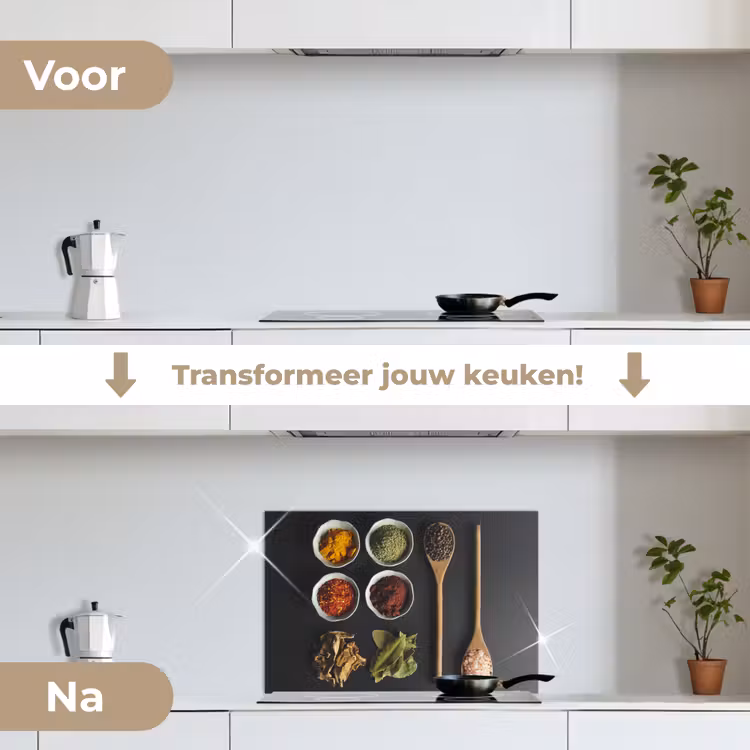 Spatscherm keuken - Kruiden Mozaïek — 7