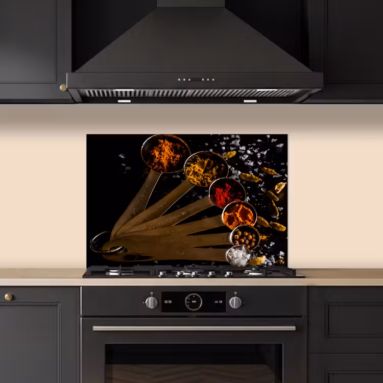Spatscherm keuken - Maatlepel Melange — 5
