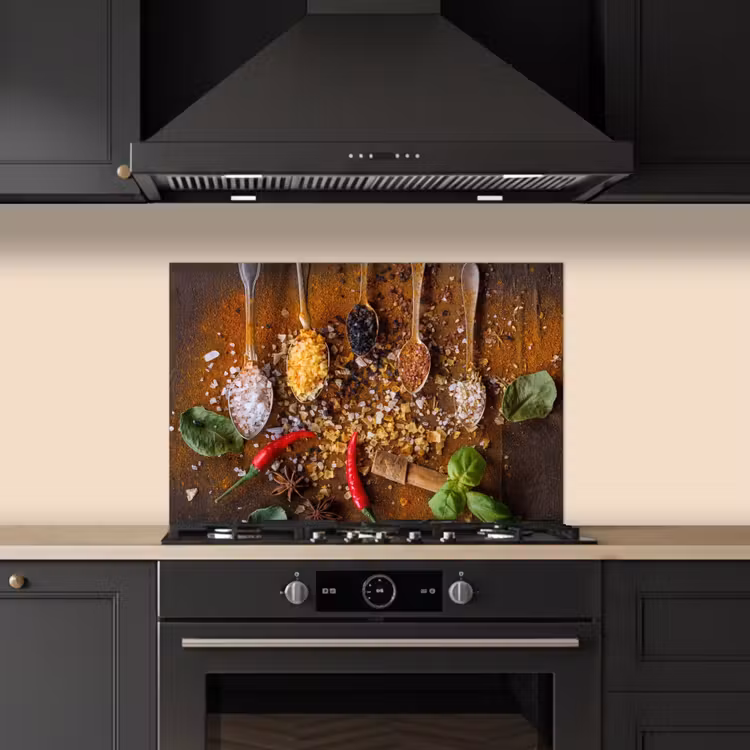 Spatscherm keuken - Smaakexplosie in Lepels — 5