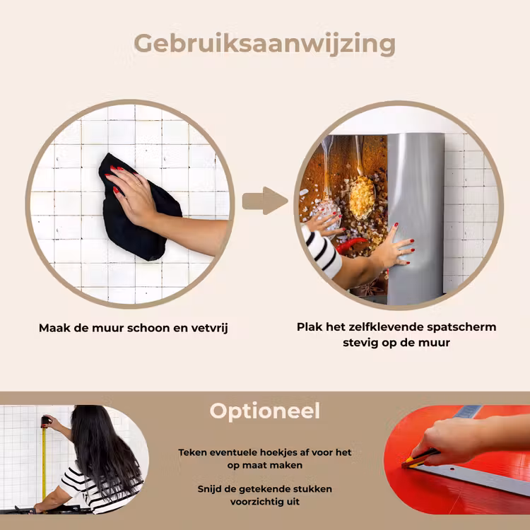Spatscherm keuken - Smaakexplosie in Lepels — 6