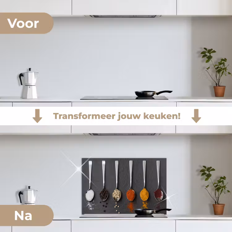 Spatscherm keuken - Spiegel van Smaken — 7