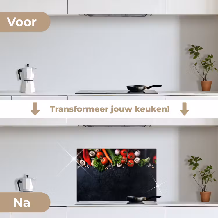 Spatscherm keuken - Verse Oogst in de Keuken — 7