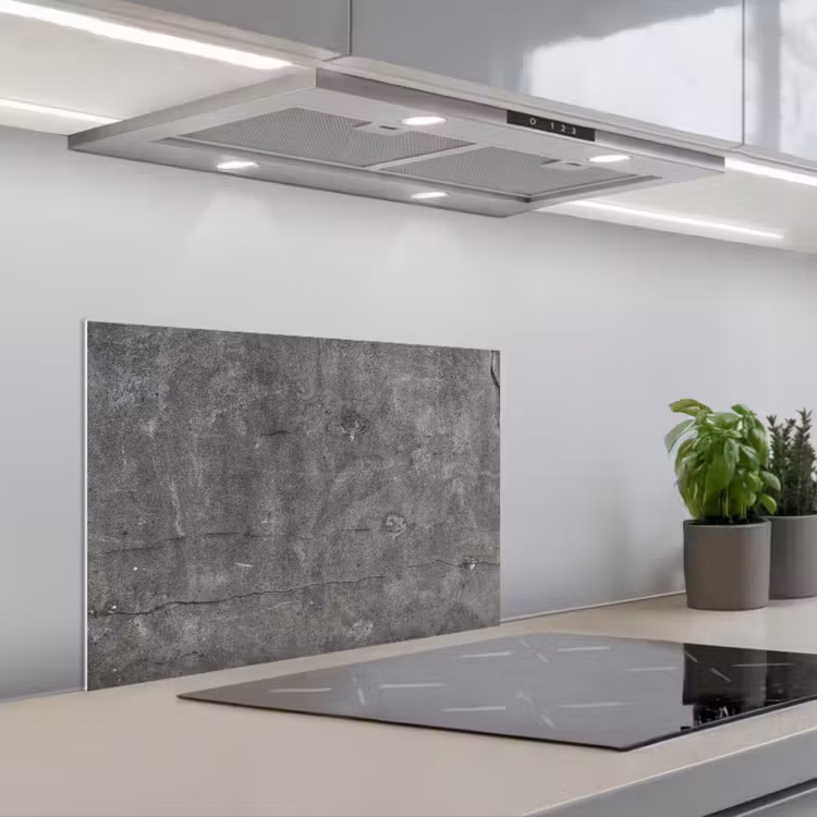 Spatscherm keuken - Beton - Muur - Cement — 1