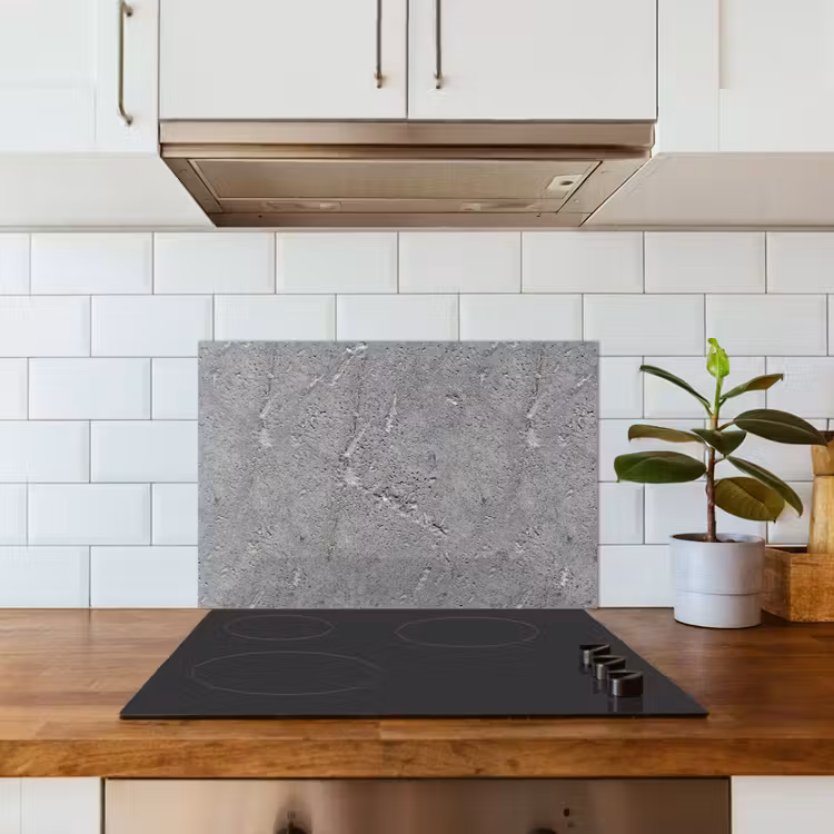 Spatscherm keuken - Beton - Patronen - Steen — 3