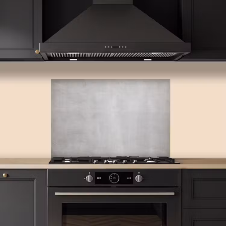 Spatscherm keuken - Beton - Grijs - Cement - Industrieel - Structuur — 5
