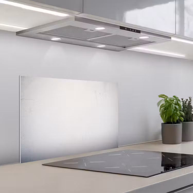 Spatscherm keuken - Beton - Wit - Modern — 1