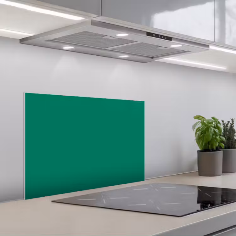 Spatscherm keuken - Eeuwige Esmeralda — 1