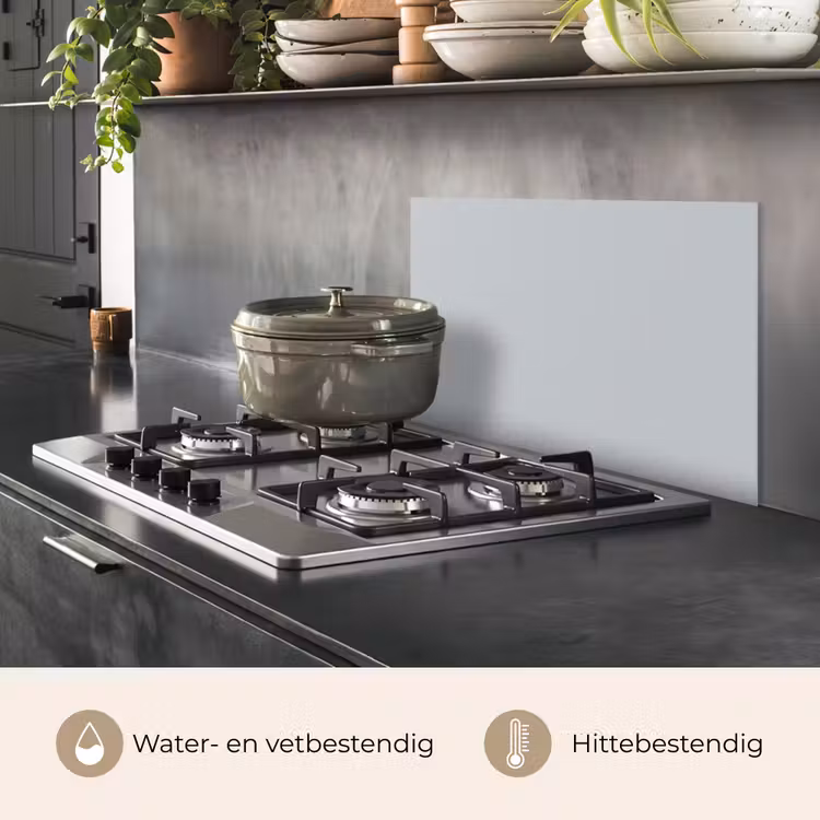 Spatscherm keuken - Mistige Morgen — 2