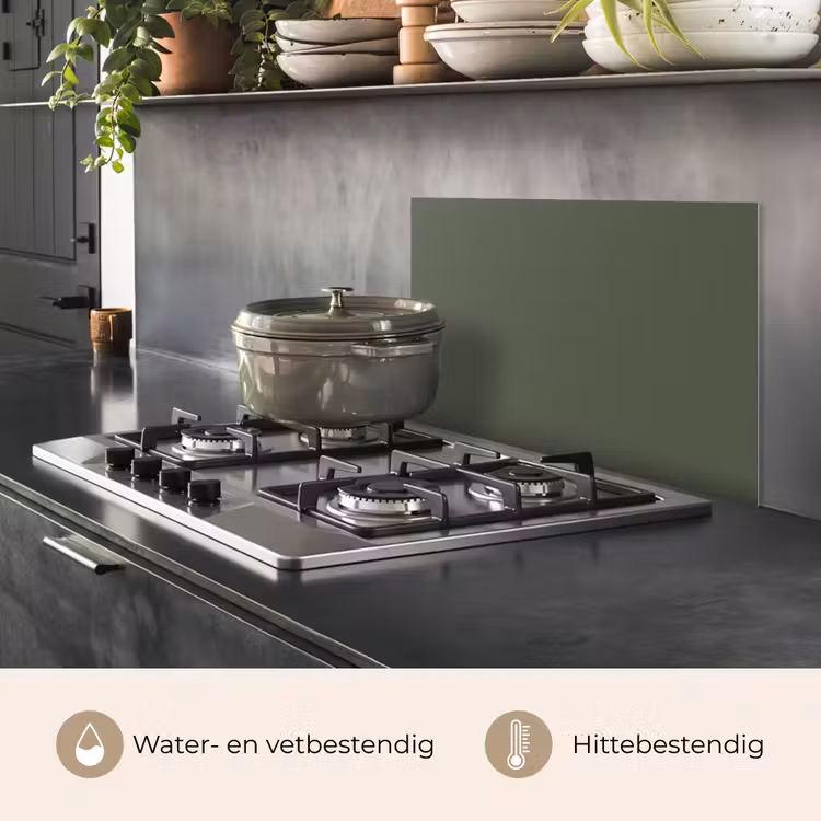 Spatscherm keuken - Nachtwacht: Groene Editie — 2