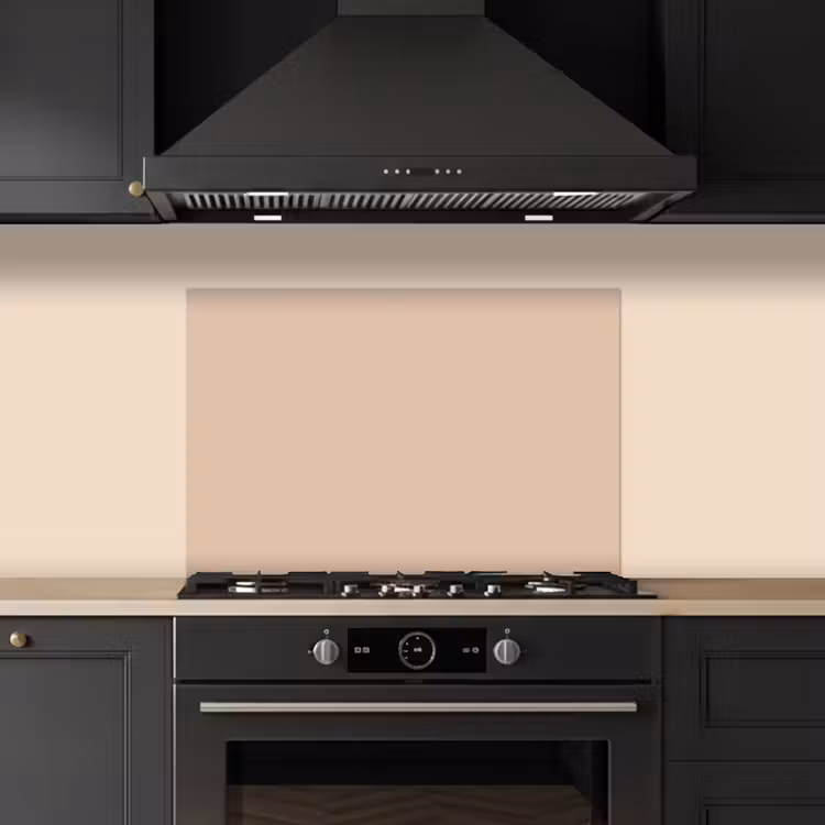Spatscherm keuken - Zachte Zandgloed — 5