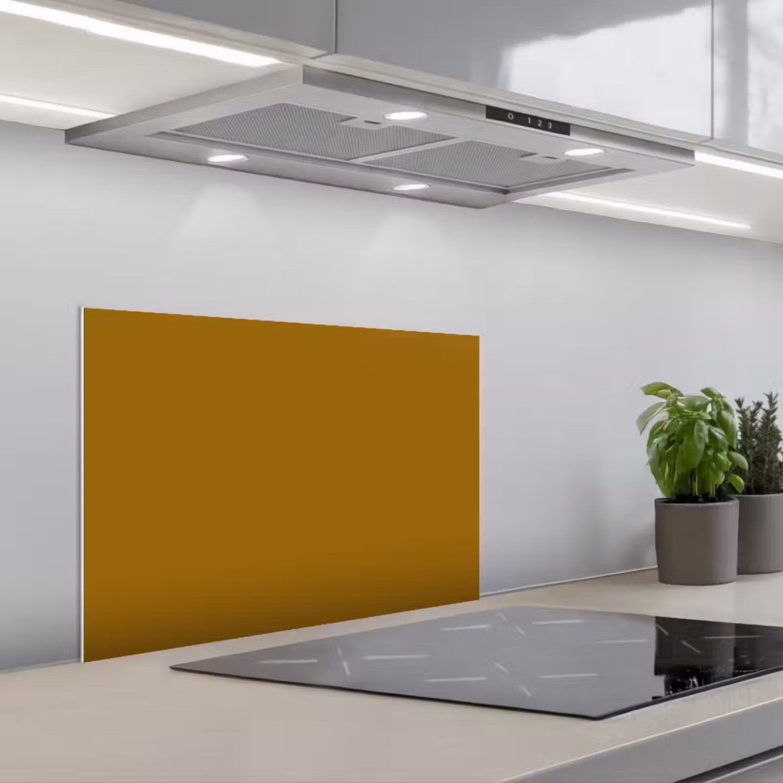 Spatscherm keuken - Goud - Luxe - Interieur — 1