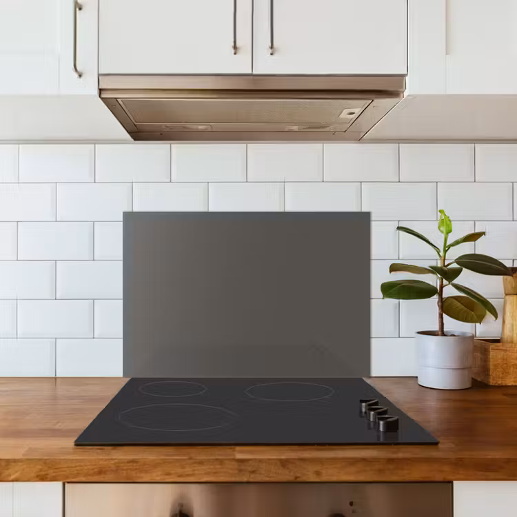 Spatscherm keuken - Grijs - Kleuren - Effen — 3