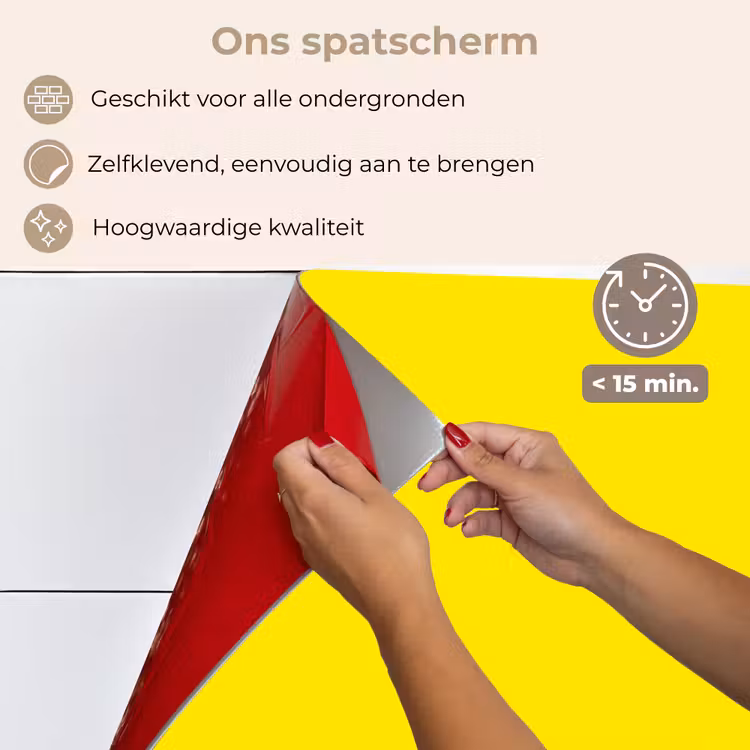 Spatscherm keuken - Geel - Citroen - Neon - Kleuren — 4