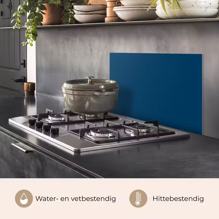 Spatscherm keuken - Indigo - Palet - Kleuren — 2