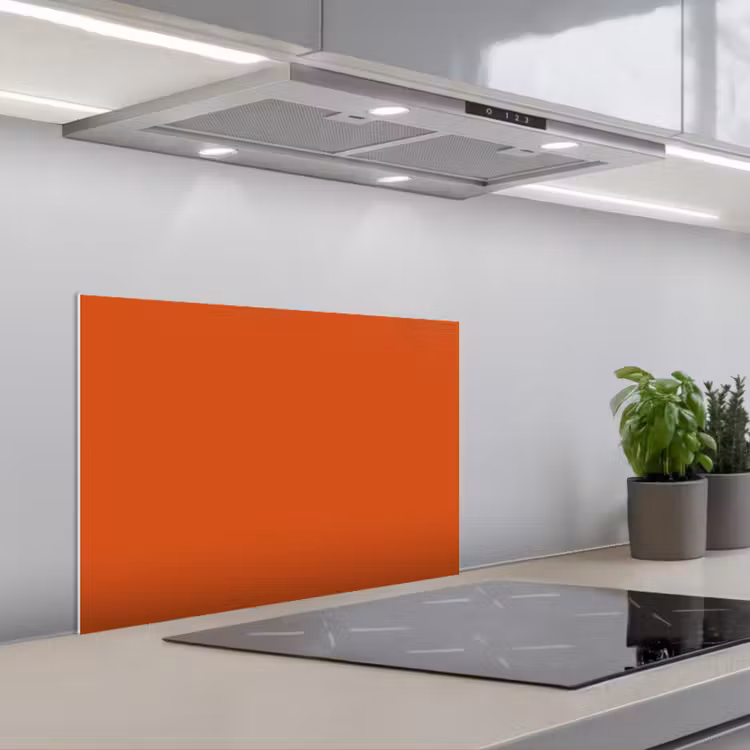 Spatscherm keuken - Sienna - Aarde - Kleuren - Effen — 1