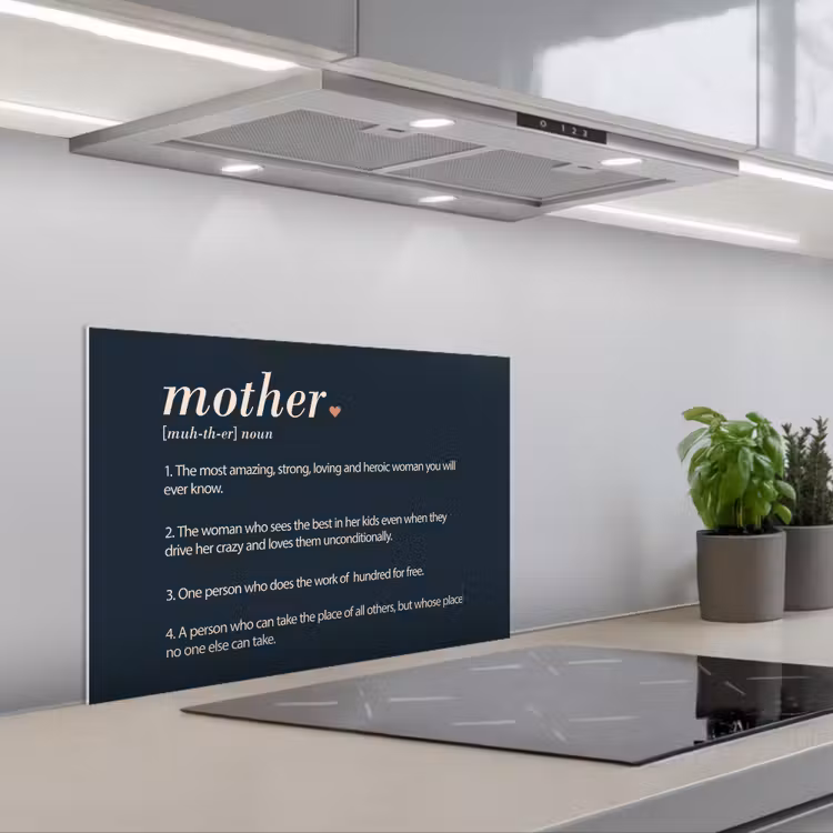 Spatscherm keuken - Mama definitie - Mother - Quotes - Spreuken — 1