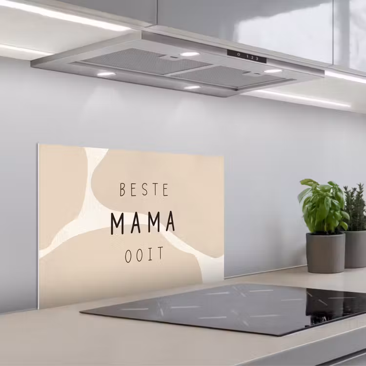 Spatscherm keuken - Quotes - Beste mama ooit - Mama - Spreuken — 1
