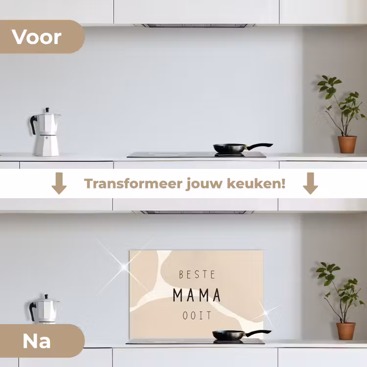 Spatscherm keuken - Quotes - Beste mama ooit - Mama - Spreuken — 7