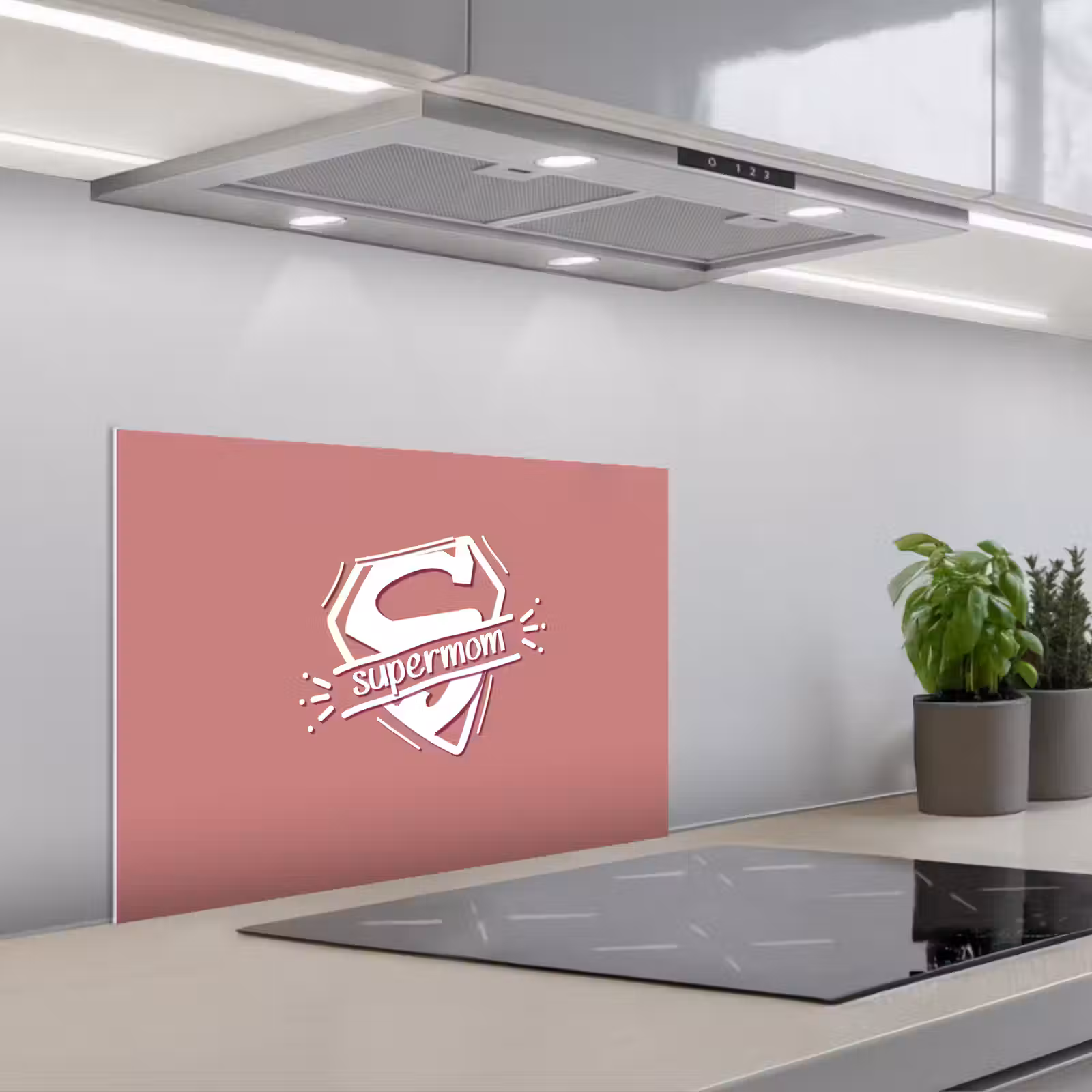 Spatscherm keuken - Spreuken - Supermom - Moeder - Quotes — 1
