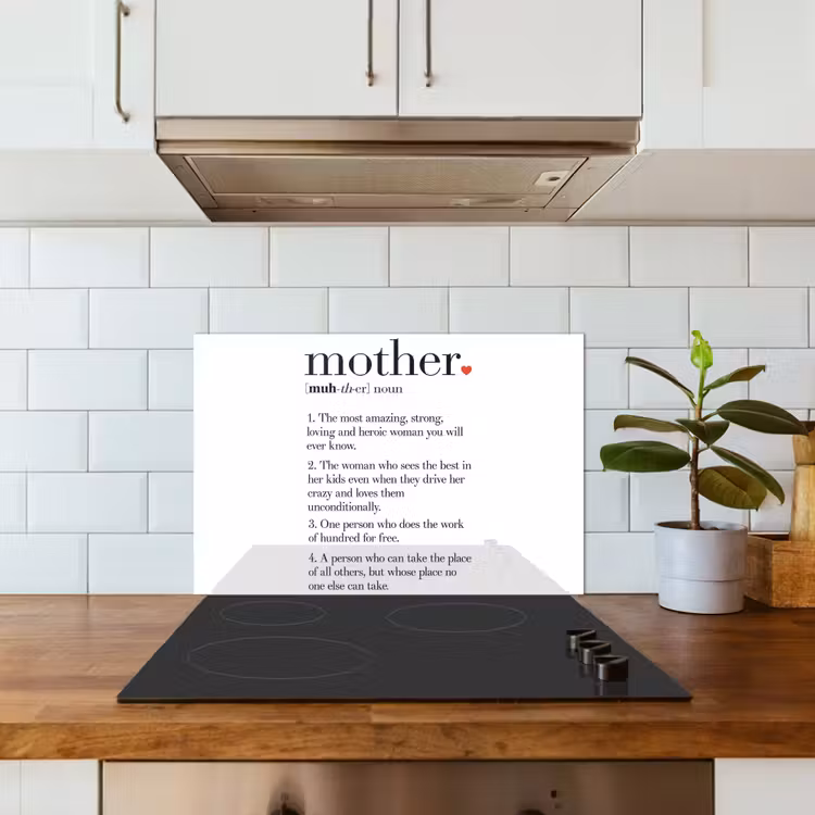 Spatscherm keuken - Moeder definitie - Quotes - Mother - Spreuken — 3