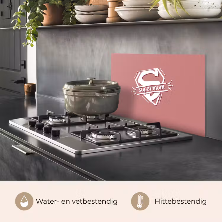 Spatscherm keuken - Spreuken - Supermom - Moeder - Quotes — 2