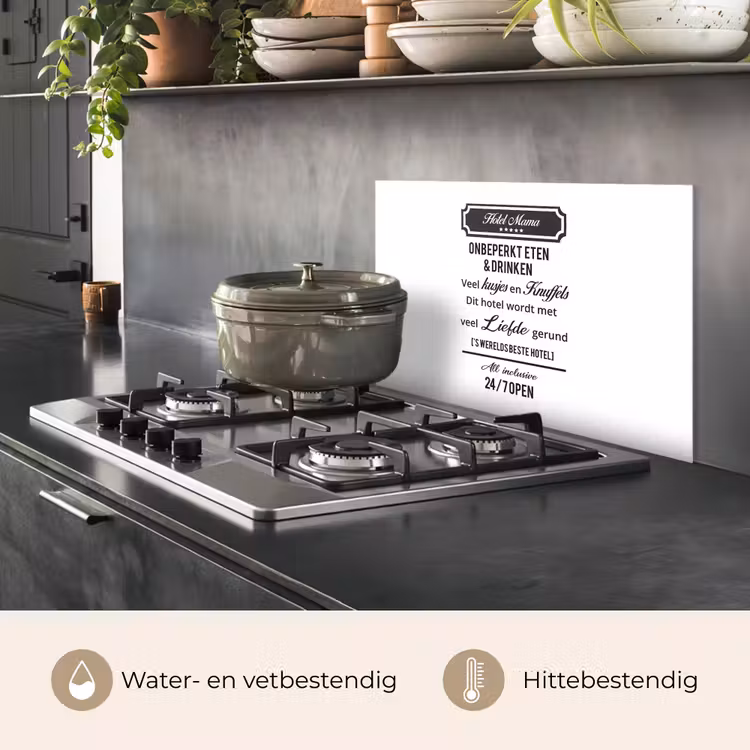 Spatscherm keuken - Quotes - Mama - Spreuken - Hotel mama — 2