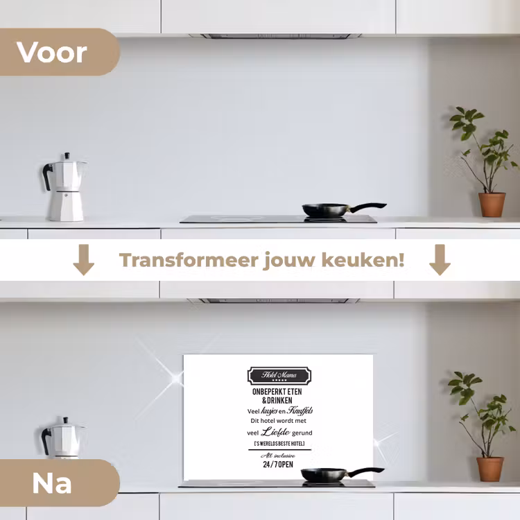 Spatscherm keuken - Quotes - Mama - Spreuken - Hotel mama — 7