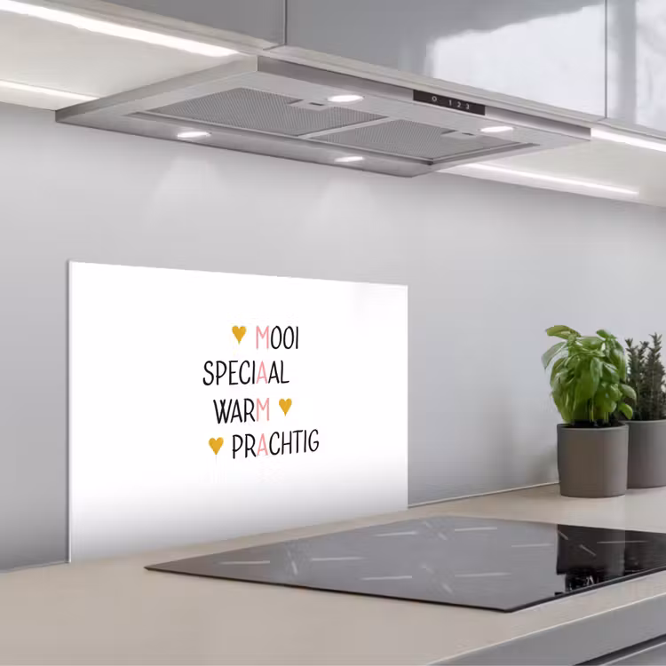 Spatscherm keuken - Spreuken - Mama - Quotes — 1