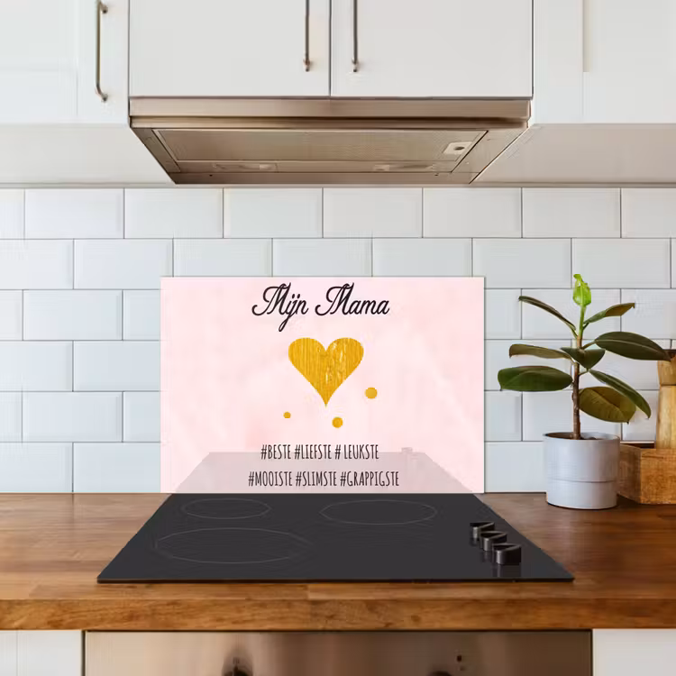 Spatscherm keuken - Quotes - Moeder - Spreuken - Mijn mama — 3