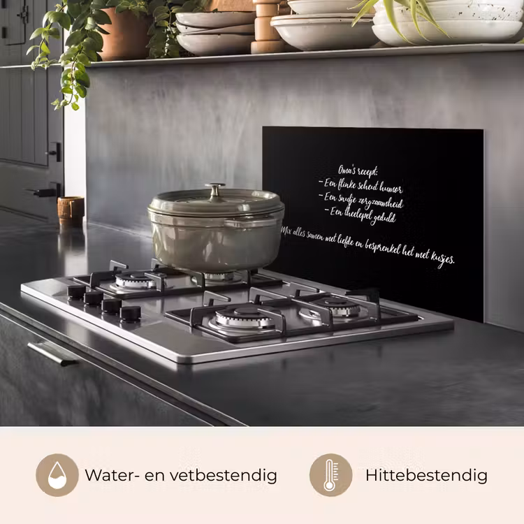 Spatscherm keuken - Oma's recept - Koken - Quotes - Spreuken - Oma — 2