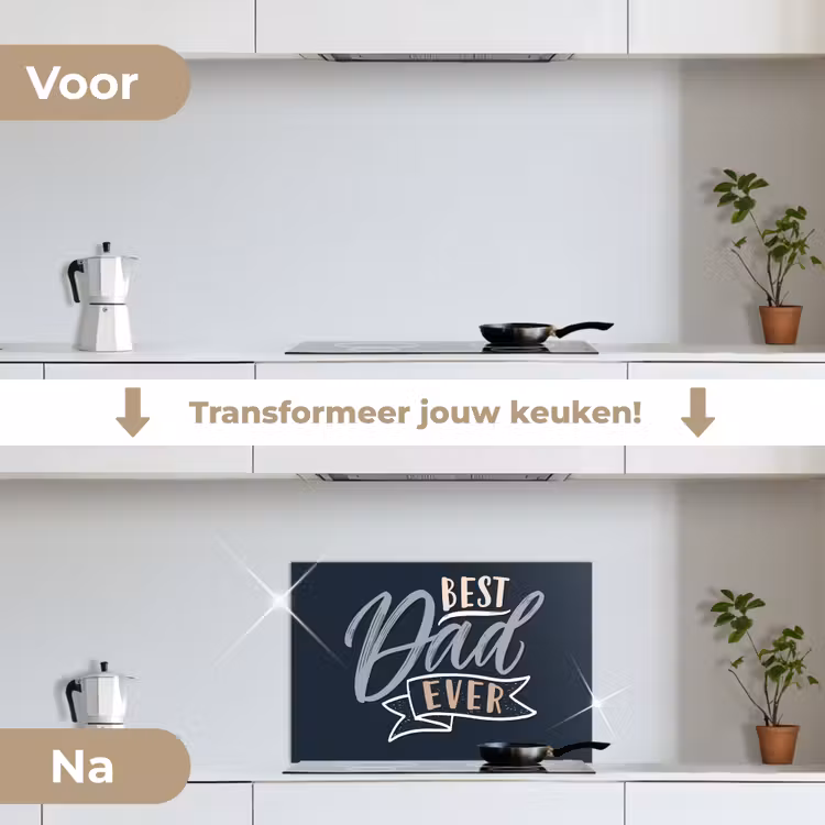 Spatscherm keuken - Quotes - Papa - Best dad ever - Spreuken — 7