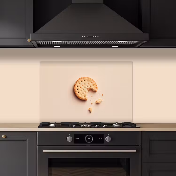Spatscherm keuken - Koekje - Kruimels - beige — 5