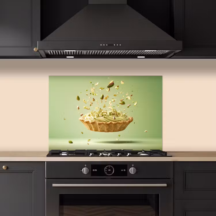 Spatscherm keuken - Pistache - Taart - Noten - Eten — 5