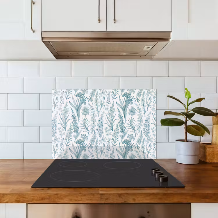 Spatscherm keuken - Lovely - Garden - Emerald — 3