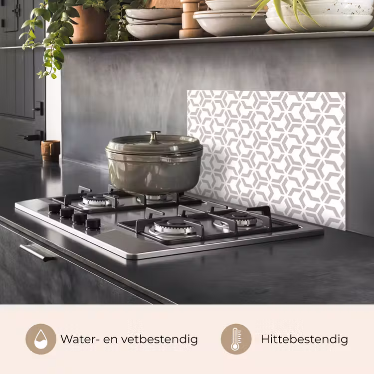 Spatscherm keuken - Grafisch - Patroon - Modern — 2