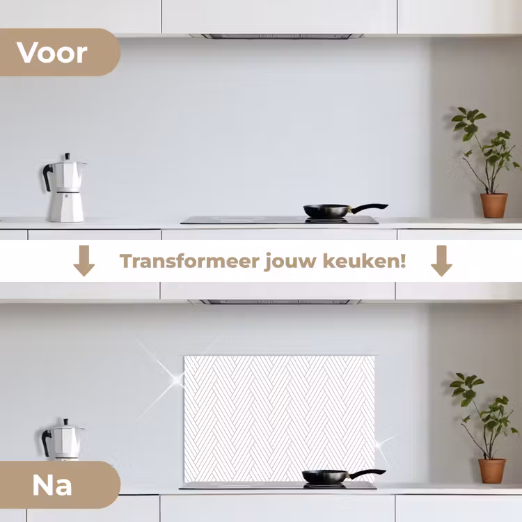 Spatscherm keuken - Grafisch - Patroon - Modern - Geweven — 7