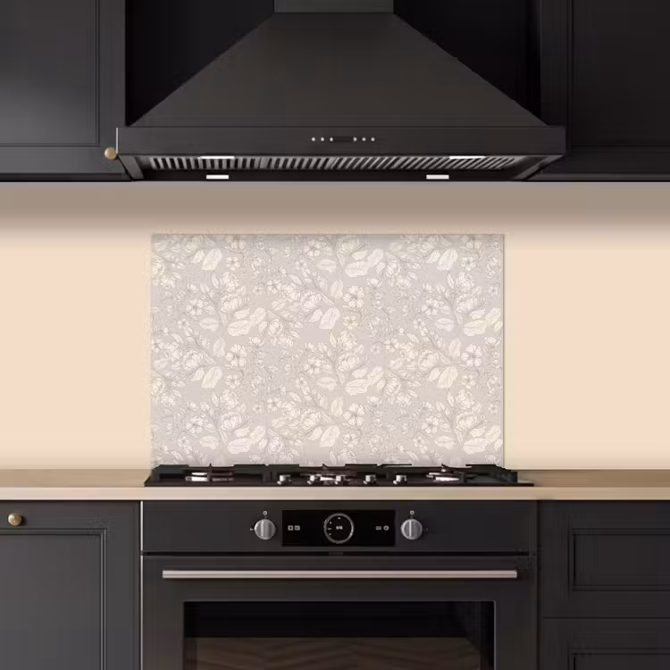 Spatscherm keuken - Pioenrozen - Bloesem - Bessen — 5